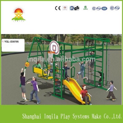 Outdoor playground kids multi-functional combination swing set