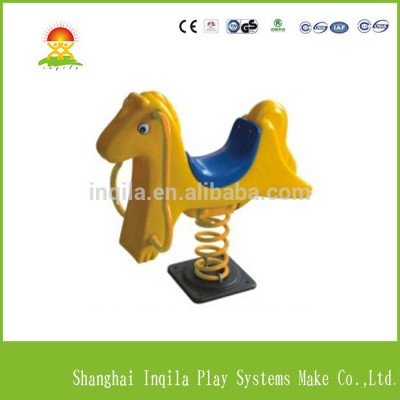 Funny outdoor playground toys kids spring riders ride on animal toys