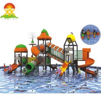 Water park slide equipment for children